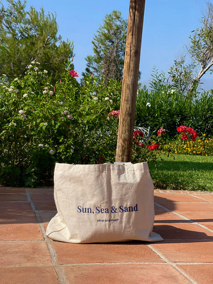 sun, sea & sand xl tote