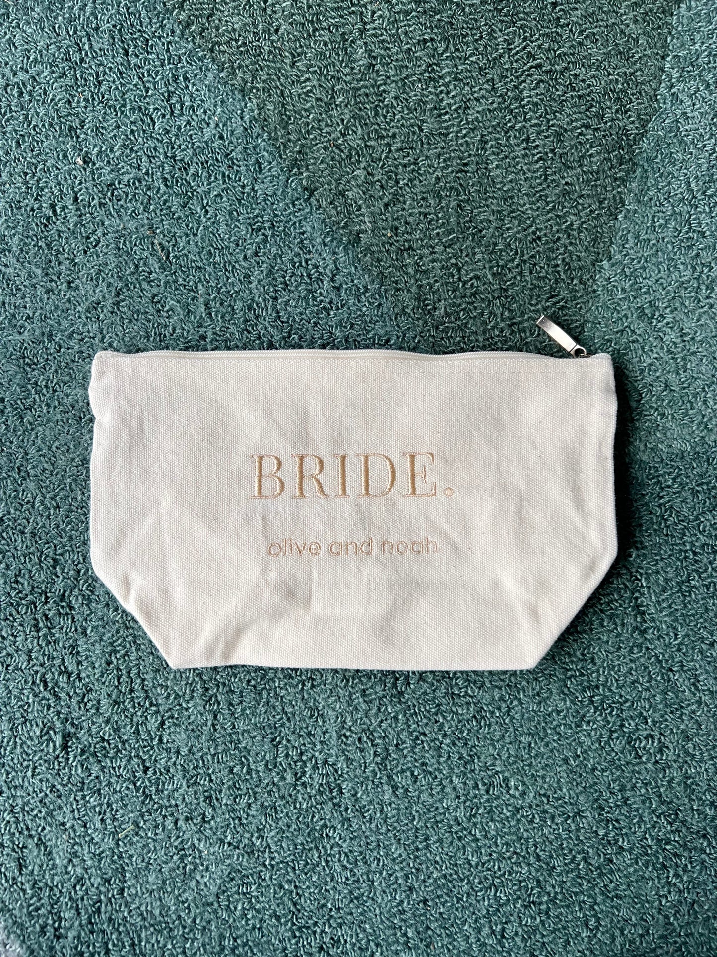 bride accessory pouch