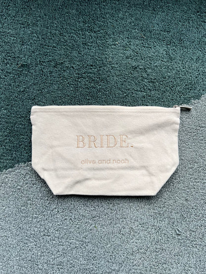 bride accessory pouch