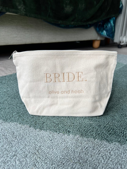 bride accessory pouch